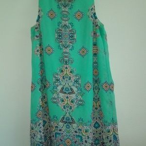 Short Light Green Summer Dress